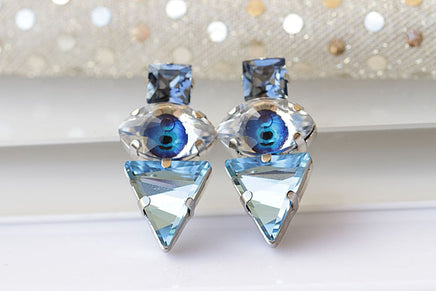 Evil Eye Earrings