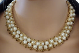 Faux Pearl Necklace