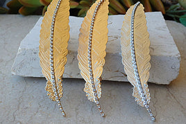 Feather Hair Barrette