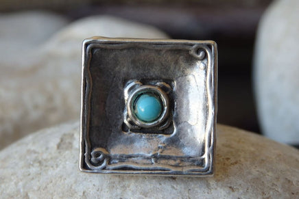 Filigree Turquoise Ring