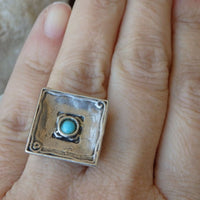 Filigree Turquoise Ring