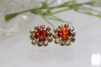 Fire Color Earrings