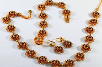 Flower Jewelry Set