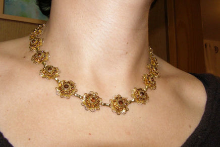 Flower Jewelry Set