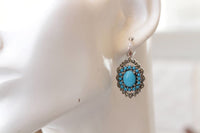 Genuine Turquoise Earrings