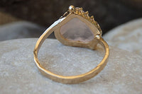 Gold Amethyst Ring