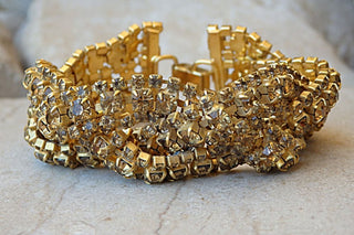 Gold Braided Rebeka Bracelet