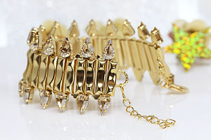 Gold Bridal Bracelet
