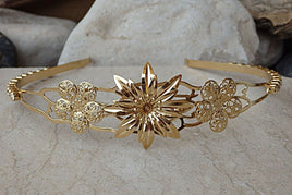 Gold Bridal Tiara