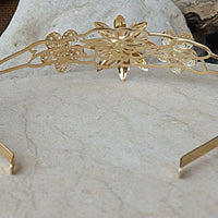 Gold Bridal Tiara