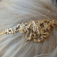 Gold Bridal Tiara. Gold Headpiece. Golden Crown. Tiaras For Weddings. Tiara Headband. Hair Accessories. Gold Crown Tiara. Princess Tiara