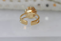 Gold Champagne Ring