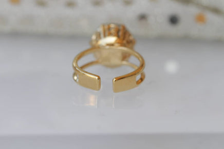 Gold Champagne Ring