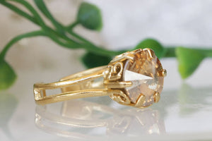 Gold Champagne Ring