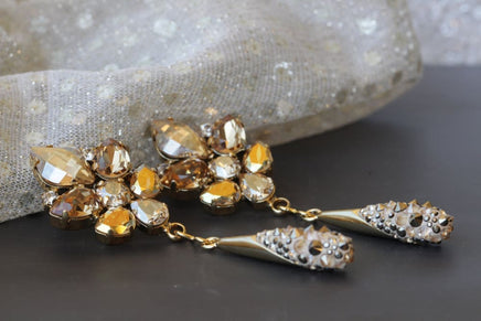 Gold Chandelier Earrings