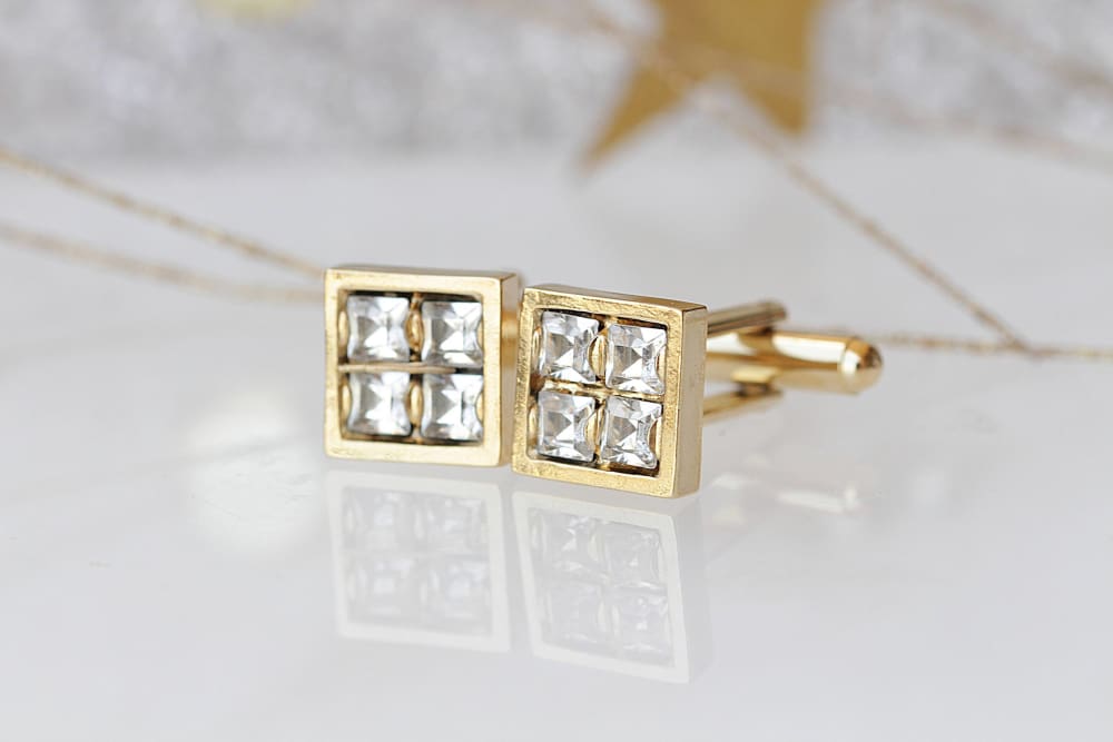 Gold Cufflinks