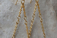 Gold Drop Earrings