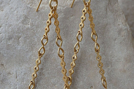 Gold Drop Earrings