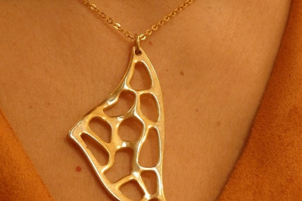 Gold Geometric Necklace For Women Jewelry