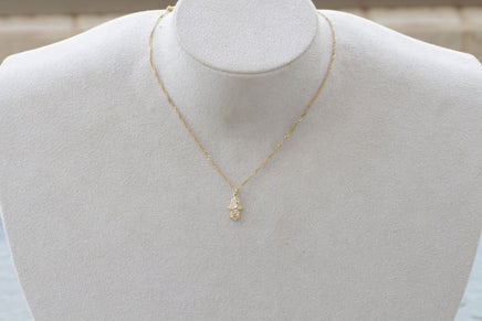 Gold Hamsa Necklace