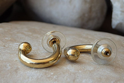 Gold Hoop Earrings