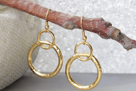 Gold Hoop Earrings