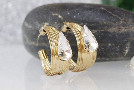 Gold Hoop Earrings