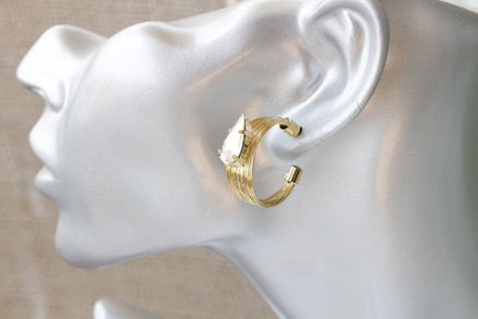 Gold Hoop Earrings