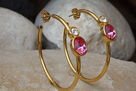 Gold Hoop Earrings