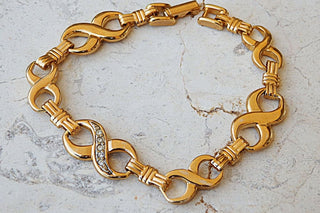 Gold Infinity Bracelet