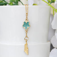 Gold Israel Necklace