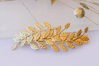 Gold Leaf Barrette