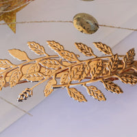 Gold Leaf Barrette