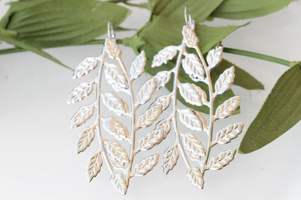 Gold Leaf Earrings