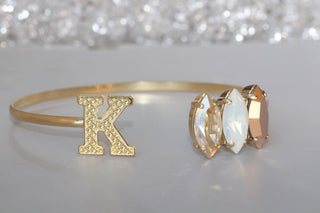 Gold Letter Bracelet