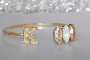 Gold Letter Bracelet
