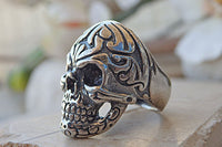 Gold Skull Ring