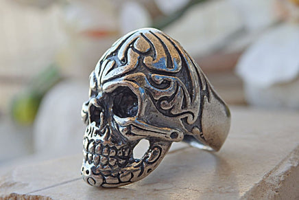 Gold Skull Ring