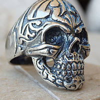 Gold Skull Ring