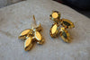 Gold Stud Earrings. Crystal Rebeka Cluster Earrings. Little Earrings