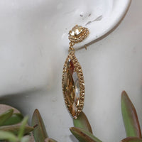 Gold Wedding Earrings