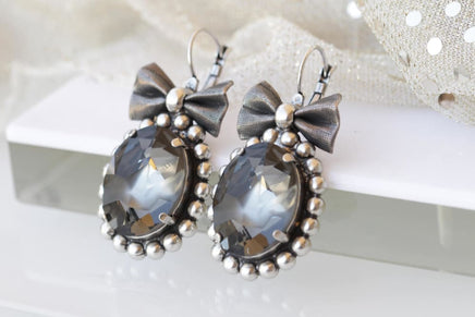 Gray Earrings