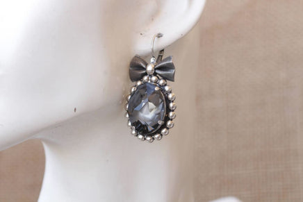 Gray Earrings