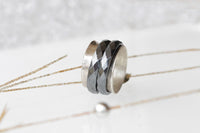 Gray Hematite Ring