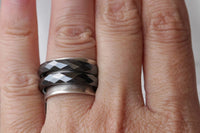 Gray Hematite Ring