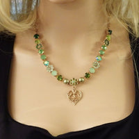 Green Bridesmaid Necklace