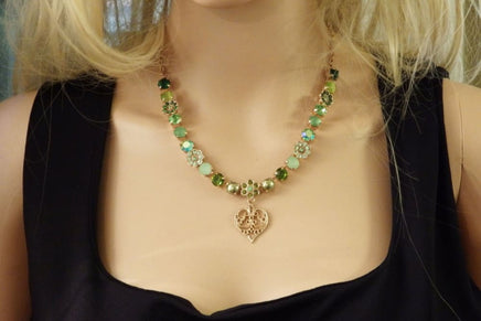 Green Bridesmaid Necklace