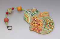 Green Clay Hamsa