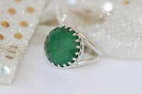 Green Jade Ring