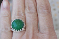 Green Jade Ring